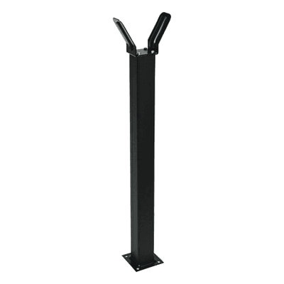 Descansa brazo para plumas de barrera vehicular / Acero galvanizado / IP54 / 194-247 mm / Compatible GARD8 001-G02807 CAME