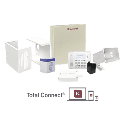 Kit de Alarma / Panel VISTA-48LA 48 Zonas / Teclado-Receptor 6160RF Integrado / Comunicación IP y 4G / Compatible con Total Connect VISTA-48/62RF-TB HONEYWELL HOME RESIDEO