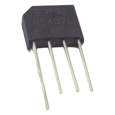 Puente Rectificador / 4A / 1000V / Encapsulado Compacto RS-407L SYSCOM PARTS