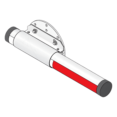 Brazo de Aluminio de 14ft (4.26m) / Iluminación LED Color BLANCO incluida/ Montaje y Arnés de Conexión no incluidos