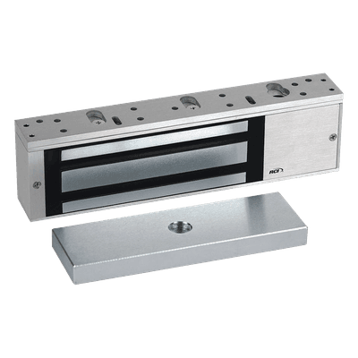 Electroimán de retención / 12-24 VDC auto-sensitiva / 1.200 lbf / 230 mA / Puerta de una sola ala / Diseño a prueba de fallos 8310 RCI - DORMAKABA