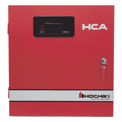 Panel de Detección de Incendios Convencional / 8 Zonas / 20 Detectores por Zona / 6.5A / 120/240V / UL 864 9ª Edición HCA-8/120 HOCHIKI