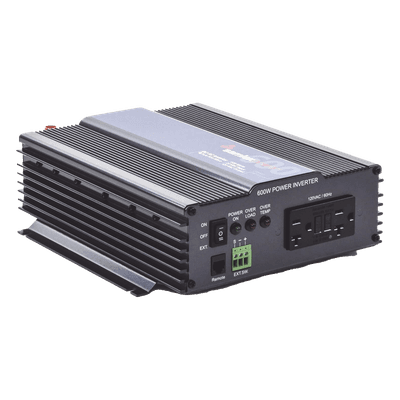 Inversor de Onda Pura / 600W / Entrada 24 Vcc / Salida 120 Vca / 2 Canales NEMA 5-20R GFCI / 10.83 x 9.37 x 3.23 pulgadas PST-600-24 SAMLEX