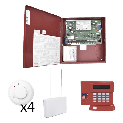 Kit Panel VISTA-32FB / Intrusión e Incendio / 32 Zonas Cableadas-Inalámbricas-V-Plex / 2 Particiones / Receptor 5881ENH / 4 Detectores 5806W3 VISTA-32FB-K1 HONEYWELL HOME RESIDEO