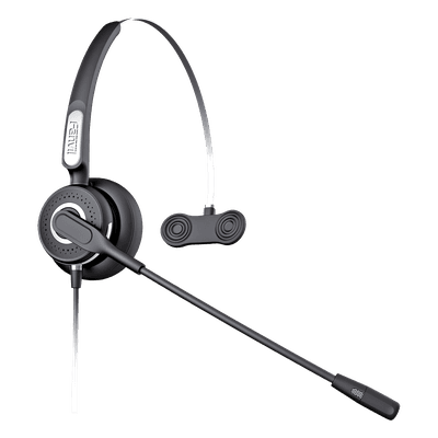 Diadema Con Tecnología AntiShock Para Teléfonos IP FANVIL Y Polycom Micrófono de Cancelación de Ruido y Cable Resistente a Jaloneos HT101 FANVIL
