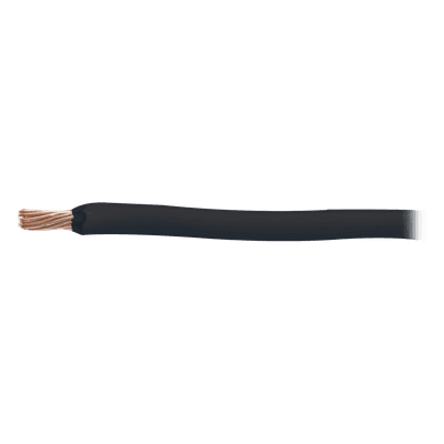 Cable Eléctrico THW-LS / Calibre 8 AWG / 19 Hilos / 8.37 mm² / 90°C Seco / 75°C Mojado / Color Negro / Venta por Metro SLY-296-BLK INDIANA