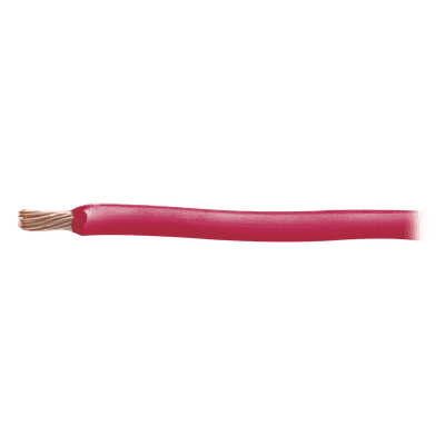 Cable 8 awg color rojo,Conductor de cobre suave cableado. Aislamiento de PVC, auto extinguible. ((Venta por Metro) SLY-296-RED INDIANA
