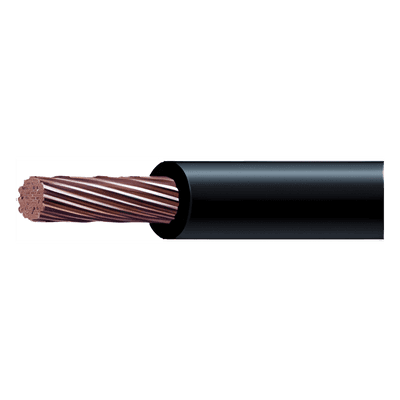Cable THW-LS / Calibre 10 AWG / 19 Hilos / 90°C Seco / 75°C Mojado / Venta por Metro SLY-304-BLK INDIANA