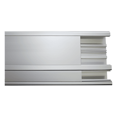 Canaleta de aluminio / 140 x 41 mm / Tramo 3 m (9.84 ft) / Anodizado natural / -20°C a 120°C INKA-140 THORSMAN
