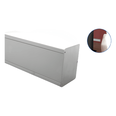 Tapa final de aluminio / Calibre 18 / -20°C a 120°C / 0.042 kg / 1.65 oz / Compatible con sistemas modulares INKA-140-F THORSMAN