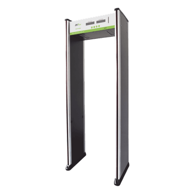 Arco Detector de Metales / 6 Zonas / 100 Niveles Sensibilidad / IR Conteo de Personas / 4-8 kHz / 2200 x 800 x 580 mm ZK-D1065 ZKTECO