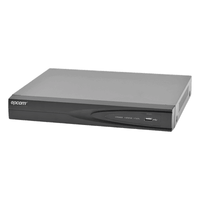 DVR 8 Canales TurboHD + 2 Canales IP/ 2 Megapixel/ 1 Bahía de Disco Duro / H.264+ / 1 Canal de Audio / Videoanálisis EV-1008-TURBOX EPCOM
