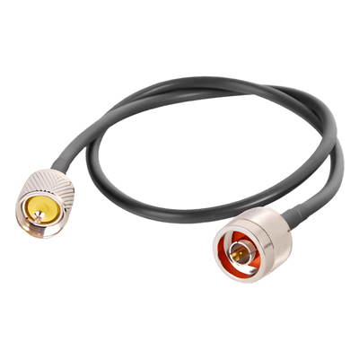 Jumper Coaxial / 60 cm (1.97 ft) / RG-58U / N Macho a UHF Macho / 50 Ω / Blindaje 95% SN-58U-UHF-60 EPCOM INDUSTRIAL