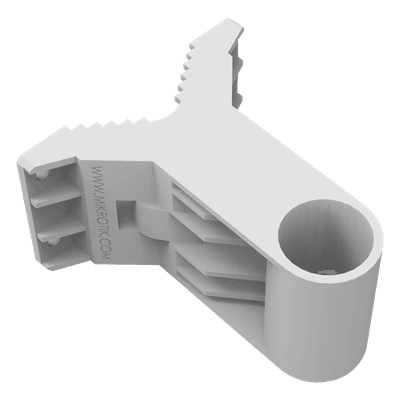 Adaptador de Montaje en Pared / Giro 190° / Dos SXT Simultáneas / Poste Gran Diámetro QM MIKROTIK