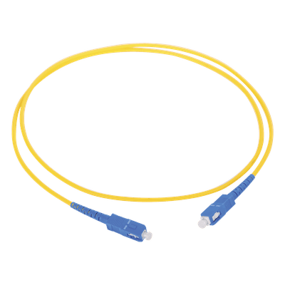 Jumper de Fibra Óptica / SC/SC Simplex / Monomodo 9/125 / 1 Metro (3.28 Pies) / ITU-T G.652.D / 1310-1550 nm LP-FO-6019B LINKEDPRO BY EPCOM