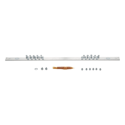 Barra de Conexión a Tierra / 19' (483 mm) / 20 Orificios / Tornillos #12-24 Incluidos / EIA-310 / TIA-942 RGRB19U PANDUIT