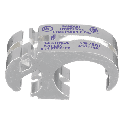 Conector de Compresión / Derivaciones Múltiples / 250 Kcmil a 2 AWG / Acero Inoxidable / 600 V / Diseño Ranurado HTCT250-2-1 PANDUIT
