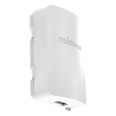 Protector PoE Gigabit / Protección Línea a Línea y Línea a Tierra / GDT 10 kA / IP54 / -40 a 55°C / Montaje en Pared NID MIMOSA NETWORKS