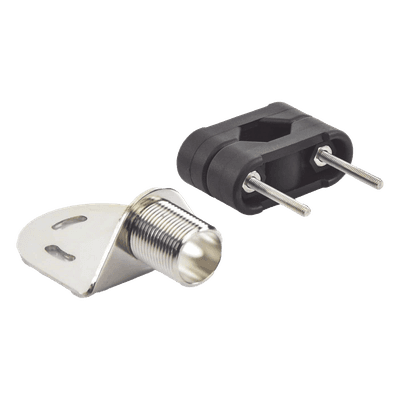 Soporte para Antenas Marinas / Adaptadores de Nylon / Rieles Cuadrados o Redondos / 22 mm, 25 mm y 32 mm / Acero Inoxidable 4720 SHAKESPEARE