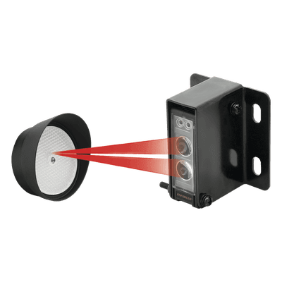 Detector Fotoeléctrico / Rango Ajustable 14 m (45.9 ft) / IP66 Exterior / Salida Relé NO/NC/COM / LED Alineación y Disparo / 12 VDC E-936-S45RRGQ ENFORCER SECOLARM