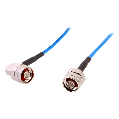 Jumper de Cable Coaxial / 1/8' Diámetro / 1 Metro (3.28 Pies) / N Macho a N Macho A/R / DC-3 GHz / IM3 -155 dBc / UL910 Plenum P2RFC-2217-39 RF INDUSTRIES,LTD