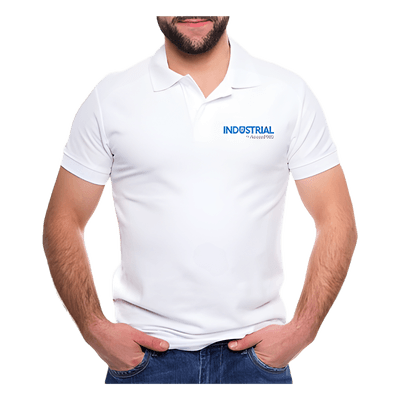 Playera Polo / Algodón 100% / Costuras Reforzadas / Blanco / Talla Mediana PLAAPWM AccessPRO