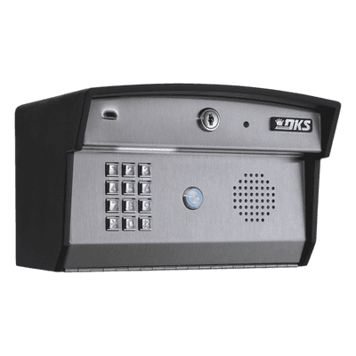 Access PLUS DKS / Atienda la puerta aún sin estar en casa! / Interfon telefónico / 27 números celulares / Control de acceso / 2 puertas / Lineas A/D 1812-096 DKS DOORKING