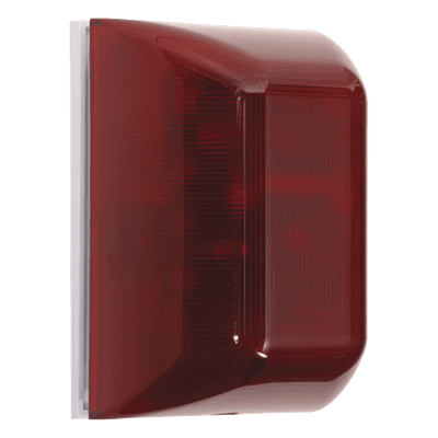 Minicontrolador Audiovisual / Alertas Visuales y Audibles / 32 Sonidos / 8 Patrones LED / Color Rojo STI-SA5000-R STI