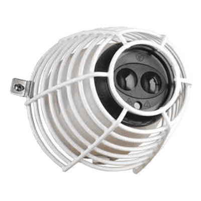 Jaula de protección / Acero con poliéster / 6.61 in x 6.61 in x 5.78 in / Anti-vandalismo / Detectores de haz óptico STI-9840 STI