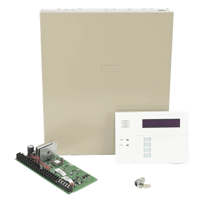 Panel de Control de Intrusión / 48 Zonas / 8 Cableadas + 40 Inalámbricas / 3 Particiones / Teclado Alfanumérico con Receptor Integrado / 16 Salidas Programables VISTA-48/6160RF HONEYWELL HOME RESIDEO