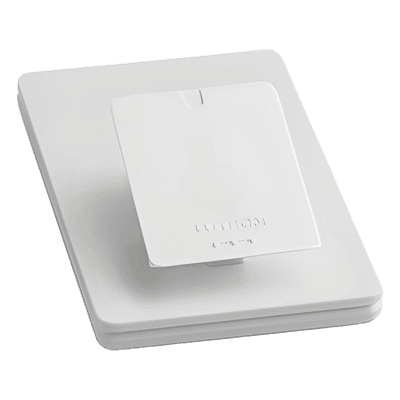 Pedestal de Mesa para Control Remoto / Base con Peso Antideslizante / 4.5 cm x 7.5 cm / Color Blanco LPED1WH LUTRON CASETA WIRELESS