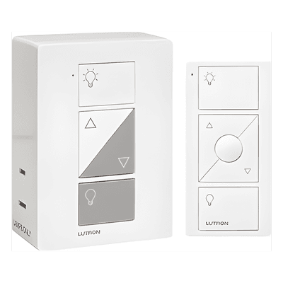 Atenuador Inteligente de Clavija / Control Remoto Inalámbrico / 100 W LED/CFL o 300 W Incandescente/Halógeno / Alcance RF 9 m (29.5 ft) / 120 V PPKG1PWH LUTRON CASETA WIRELESS