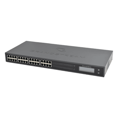 Adaptador VoIP GrandStream de 32 FXS 2 puertos telco 50 pins p/montaje en rack GXW4232 GRANDSTREAM