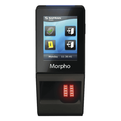 Lector de Huellas / PoE / IP65 / IK08 / Pantalla Táctil 2.8'' / Wi-Fi Opcional / FBI PIV IQS 293-673-644 IDEMIA (MORPHO)
