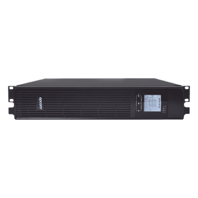 UPS de 1000VA/900W / Topología On-Line Doble Conversión / Entrada y Salida de 120 Vca / Clavija de Entrada NEMA 5-15P / Pantalla LCD Configurable /Formato Rack/Torre EPU1000RTOL2U EPCOM POWERLINE