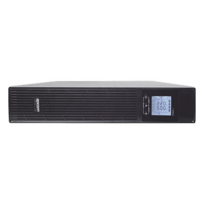 UPS de 3000VA/2700W / Topología On-Line Doble Conversión con Baterías Internas / Entrada y Salida de 120 Vca / Clavija de Entrada NEMA L5-30P / Pantalla LCD Configurable / Formato Rack/Torre EPU3000RTOL2U EPCOM POWERLINE