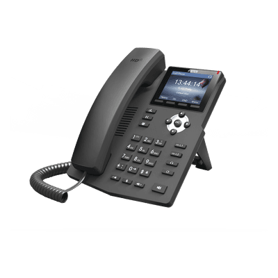 Teléfono IP empresarial para 2 lineas SIP con pantalla LCD de 2.4 Pulgadas a color y conferencia de 3 vías X3S FANVIL