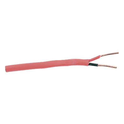 Cable para Alarmas de Incendio / 2x14 AWG / FPLR-CL3R / Riser / 305 m (1000 ft) / Rojo / Evacuación 4313-1004/1000 GENESIS