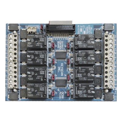 Tarjeta de Relevador / 8 Salidas de Contacto Seco / CAN Bus / 115.2 kbps / 3280 ft (1000 m) OCB8 KEYSCAN-DORMAKABA