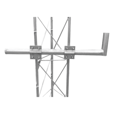 Brazo de Montaje para Antena / Acero ASTM A36 / Inmersión en Caliente / Largo 84 cm (2.76 ft) / Tubo 1-1/4" Ced.30 SBL-UNI-1G SYSCOM TOWERS
