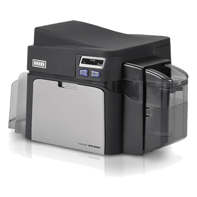Impresora de Tarjetas ID / Dye Sublimation y Transferencia Térmica de Resina / 300 dpi / Cifrado AES-256 / USB 2.0 y Ethernet / Capacidad 100 Tarjetas 52100 HID