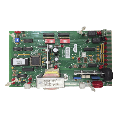 Tablilla de Control para Barrera Vehicular / 115 VAC / Configuración DIP / Sensores de Contacto y No Contacto / Temporizador 1-59 s / Montaje en Concreto 1601-010 DKS DOORKING