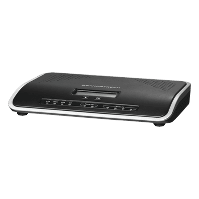 Conmutador IP-PBX de 2 puertos FXO + 2 FXS, 30 llamadas concurrentes, 500 usuarios y doble puerto Gigabit UCM-6202 GRANDSTREAM