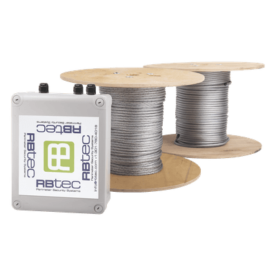 Kit de Cable Sensor Perimetral Para Cercas Ciclonicas IRONCLAD/ 305 METROS / 2 ZONAS; 152 METROS POR ZONA / Sin Falsas Alarmas por Viento / TODO Incluido IROC-2Z-500 RBTEC