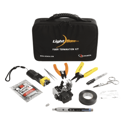 Kit de Herramienta para Terminación de Conectores de Fibra Óptica / Conectores Pre-Pulidos LC/SC / Monomodo y Multimodo / Empalme Mecánico FT-LB-KIT SIEMON