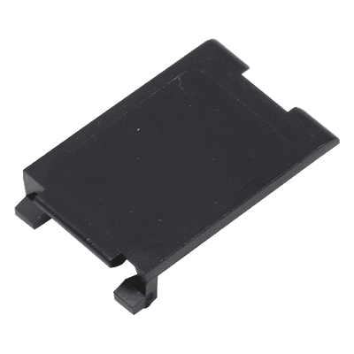 Inserto Ciego / Para Placas MAX y 10G MAX / Color Negro / Bolsa 10 Piezas