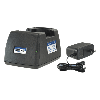 Cargador de escritorio rápido / 100-240V CA / Li-Ion y Li-Po / LED indicador 80%-100% / 1.6 cavidades / Compatible múltiples series Motorola PP-C-EP450 POWER PRODUCTS