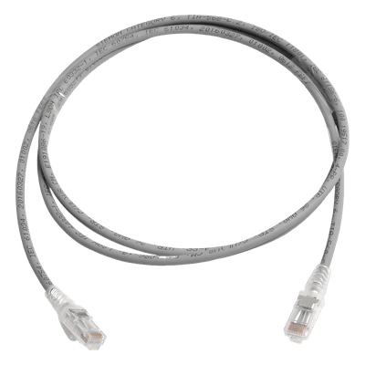 Patch Cord Cat6 UTP / CM/LS0H / 1.52 m (5 ft) / 26 AWG / Ultra Delgado MC6-05-04 SIEMON