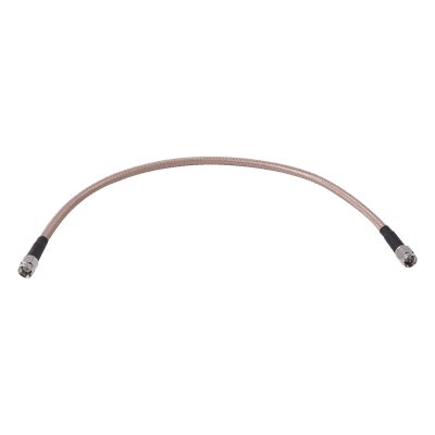 Jumper RF / Cable RG-142 / Conectores SMA Macho a SMA Macho / 30 cm (0.98 pies) SSMA-142-SMA-30 EPCOM INDUSTRIAL