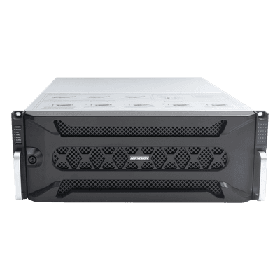 NVR 12 Megapixel (4K) / 256 canales IP / 24 Bahías de Disco Duro / 4 Puertos de Red / Soporta RAID con Hot Swap / NVR DS-96256NI-I24 HIKVISION